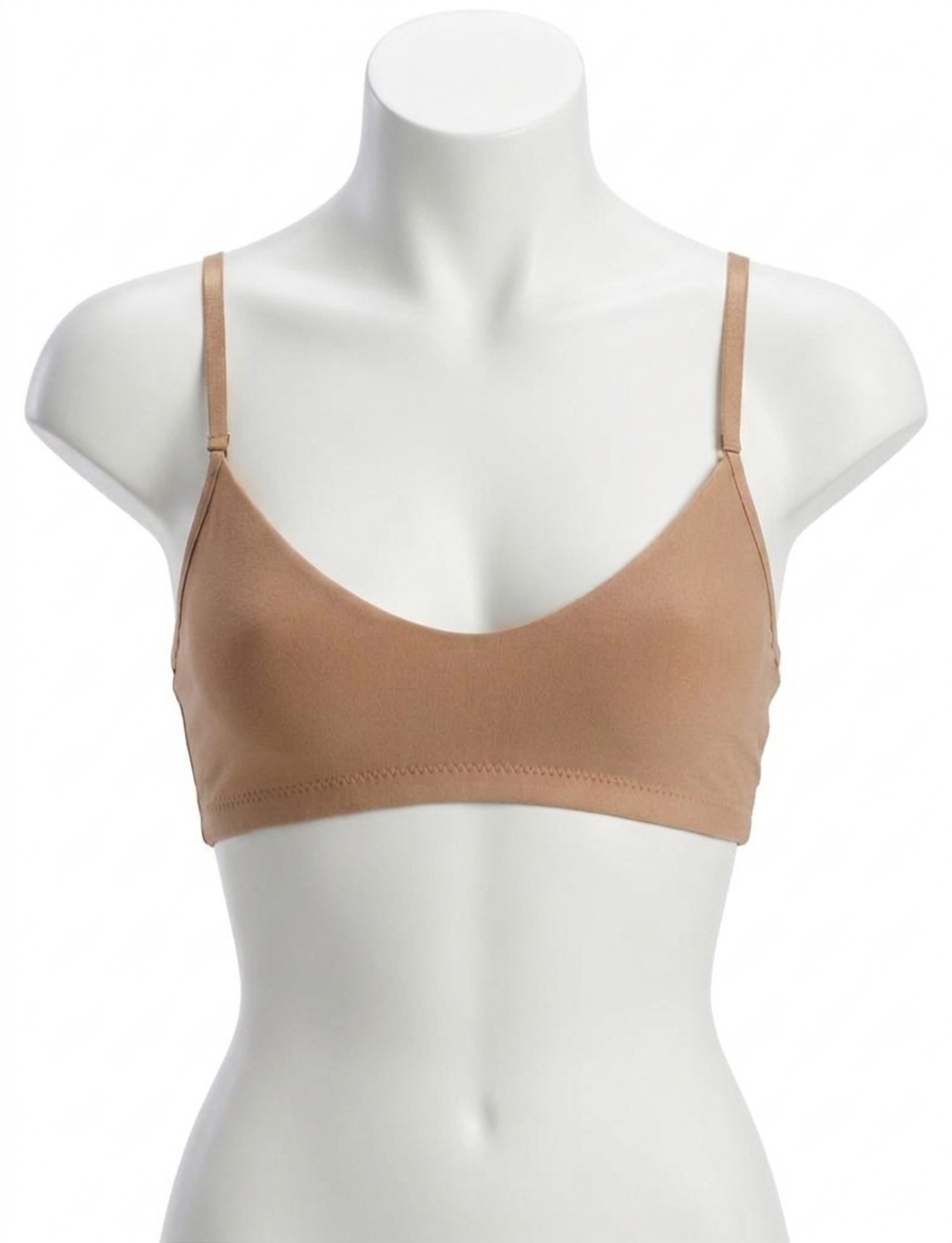 NEW COMMANDO butter bralette in toffee